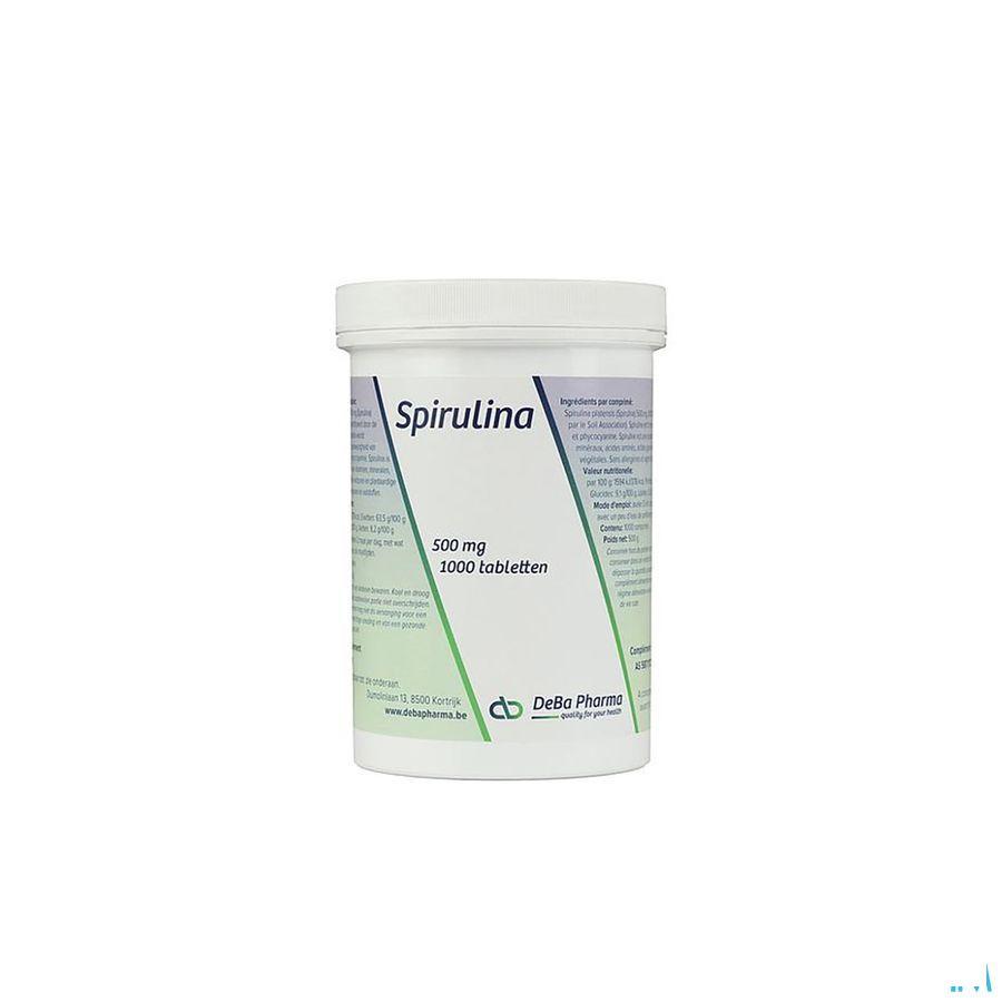 Spirulina Comprimes 1000x500 mg  -  Deba Pharma