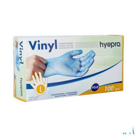 Pharmex Handschoenen Blauw Vinyl L Poedervrij 100