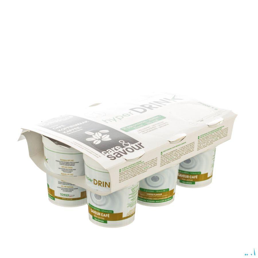 Hyperdrink Koffie zonder lactose Vezels Pot 6x200 ml  -  Nutrisens Medical