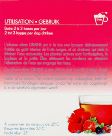 Elimin Draine Tisane Zakjes 24