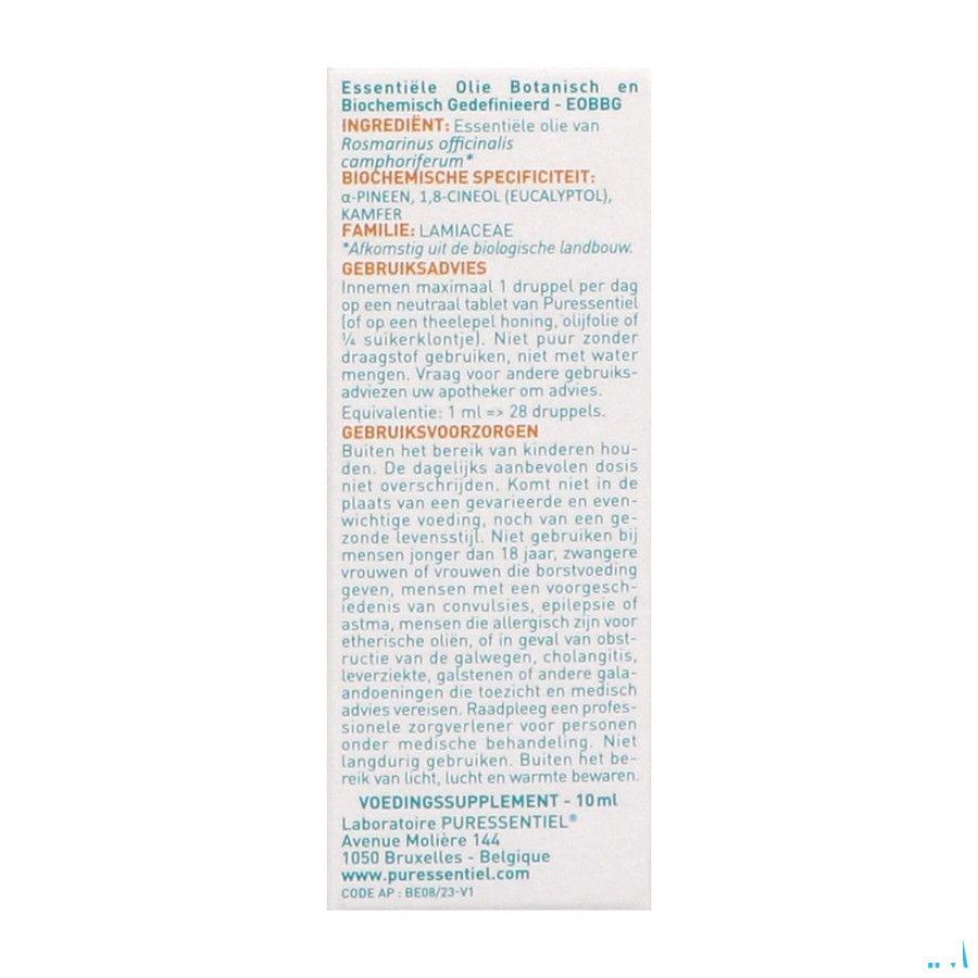 Puressentiel He Romarin Camph.bio Exp.hle Ess 10 ml  -  Puressentiel