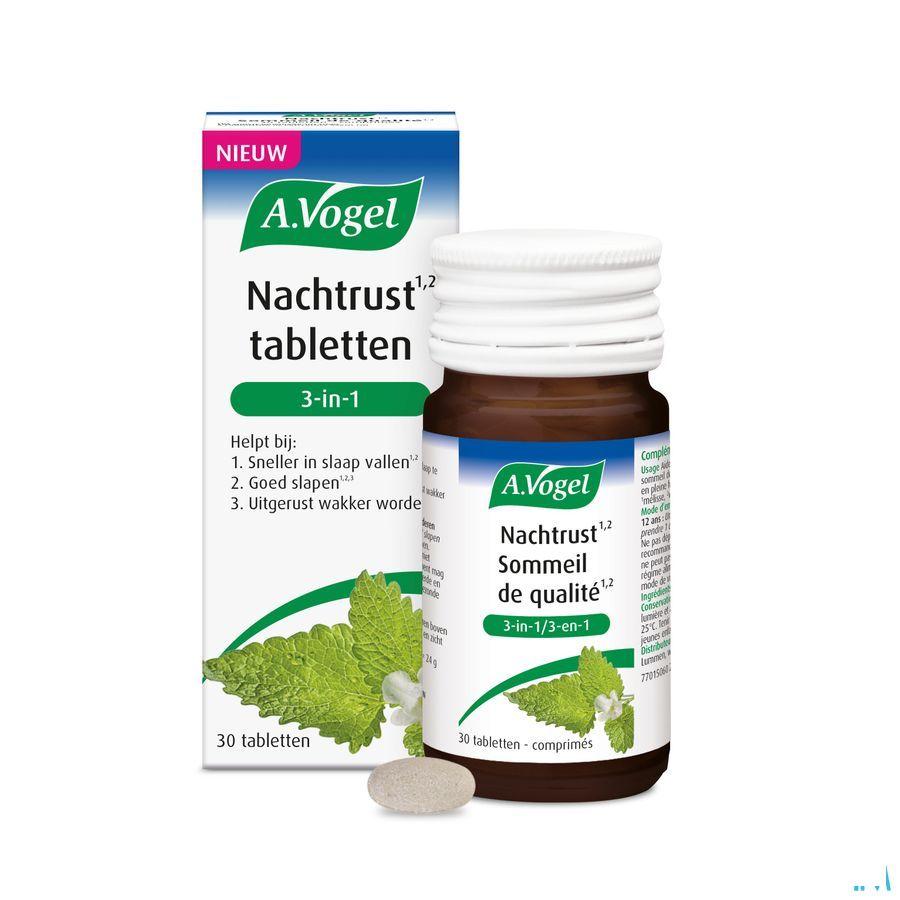 A.Vogel Nachtrust 3In1 Tabl 30