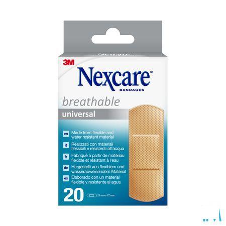Nexcare 3M Breath.Univ.25X72Mm Strips 20 N0320Ns-1  -  3M