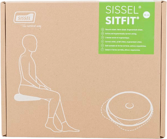 Sissel Sitfit Balanskussen Diam.33cm Rood  -  Sissel