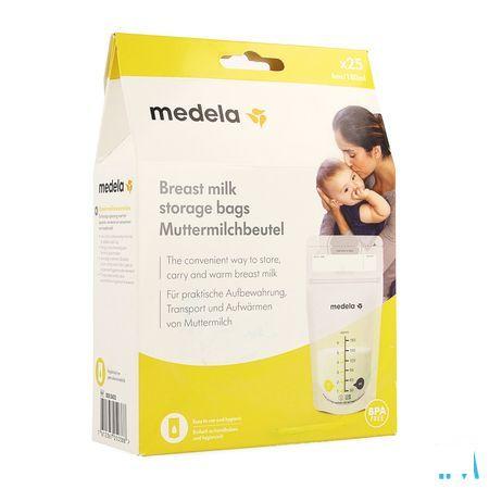 Medela Zakjes Voor Moedermelk 180  ml 25  -  Medela
