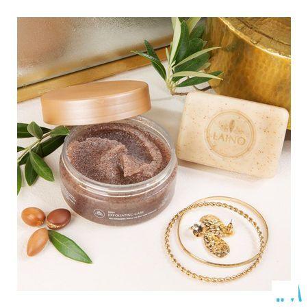 Laino Peeling Argan Bio + Zout Camargue Pot 150G