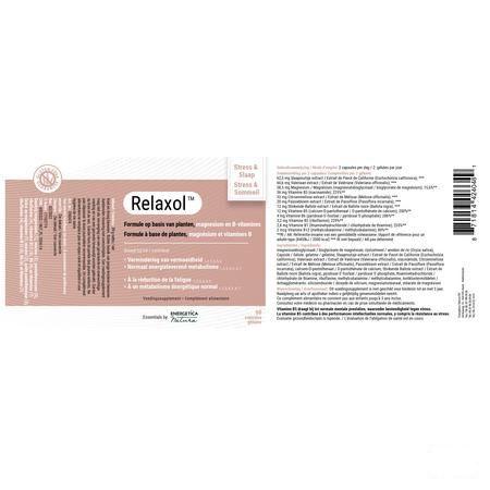 Relaxol 60 capsules  -   Energetica Natura