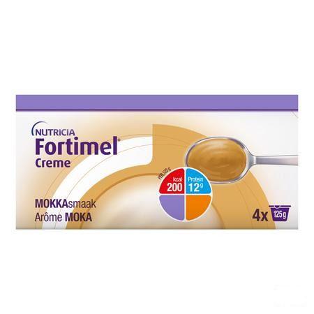 Fortimel Creme Moka 4X125 g  -  Nutricia