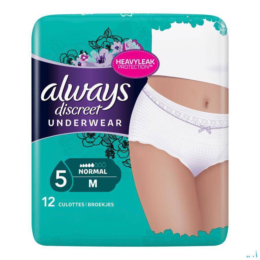 Always Discreet Incontinence Pants M Lage Taille12