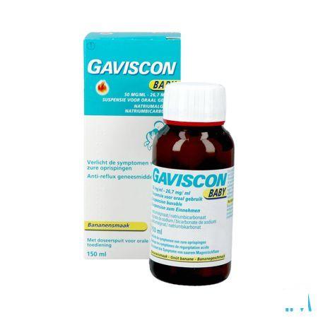 Gaviscon Baby Suspensie Voor Oraal Gebruik 150 ml