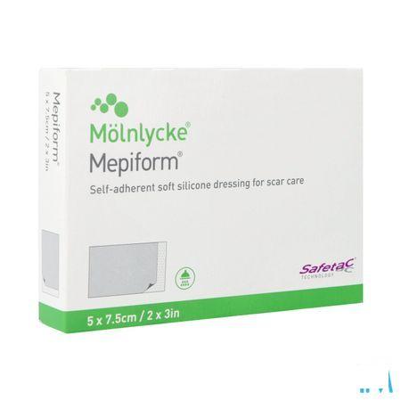 Mepiform Verband Adhesive Litteken Ster 5X 7,5cm 1 pc/st 293200  -  Molnlycke Healthcare