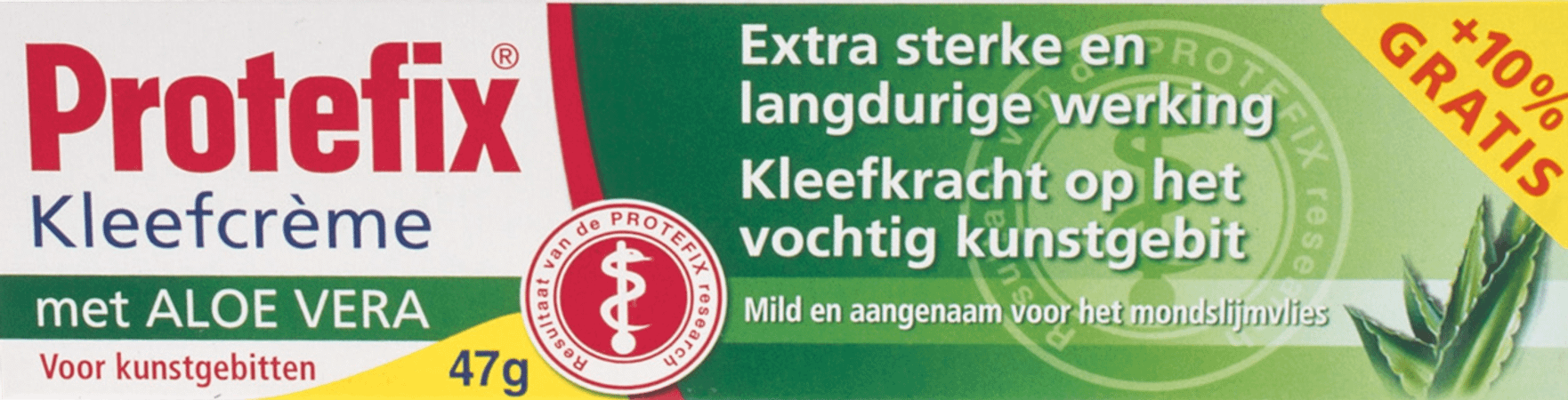 Protefix Kleefcreme Aloe Vera 40 ml + 4 ml Grat. 6675  -  Revogan