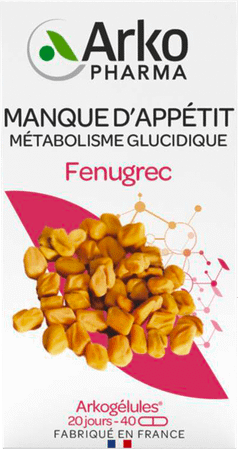 Arkocaps Fenegriek Bio Capsule 40  -  Arkopharma