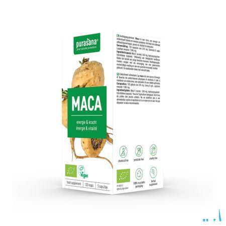 Purasana Vegan Maca 300Mg Bio V-Caps 120