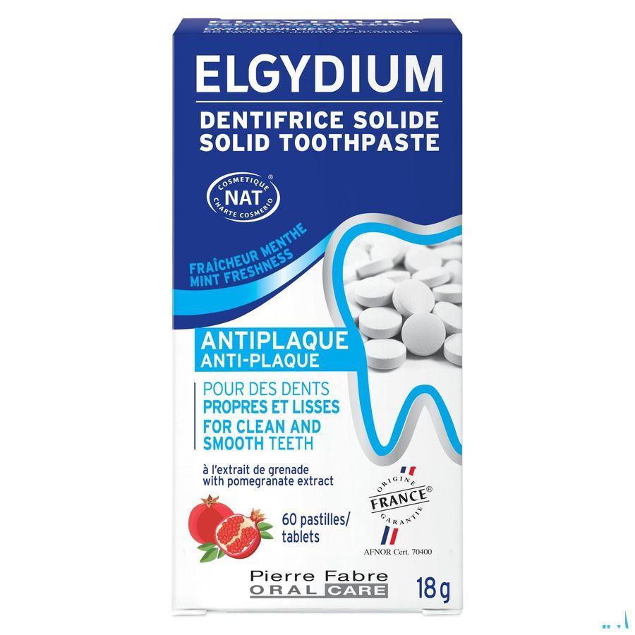 Elgydium Dentifrice Solide A/Plaque Pastilles 60