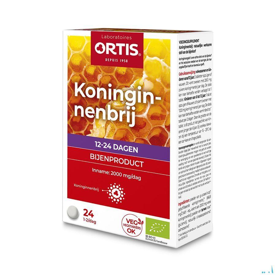 Ortis Koninginnebrij Bio kauwtabletten 24  -  Ortis