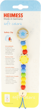 Heimess Fopspeenketting Hout Zon H736340  -  Bomedys