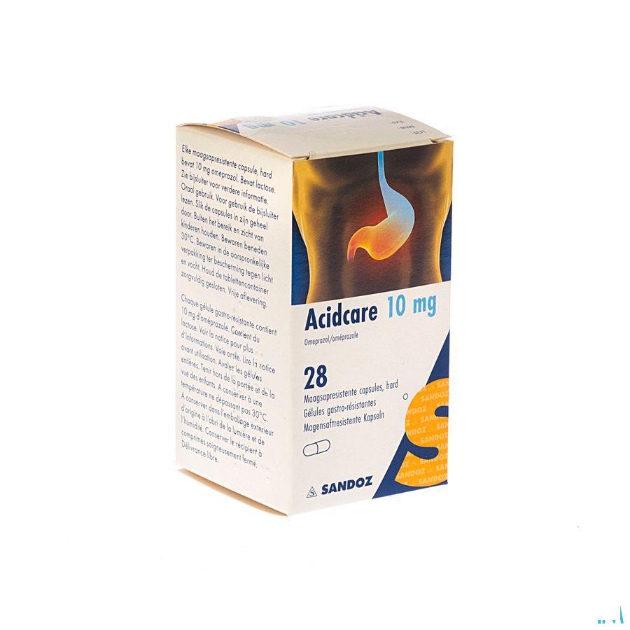 Acidcare 10 mg Sandoz Capsule Maagsapres 28 X 10 mg
