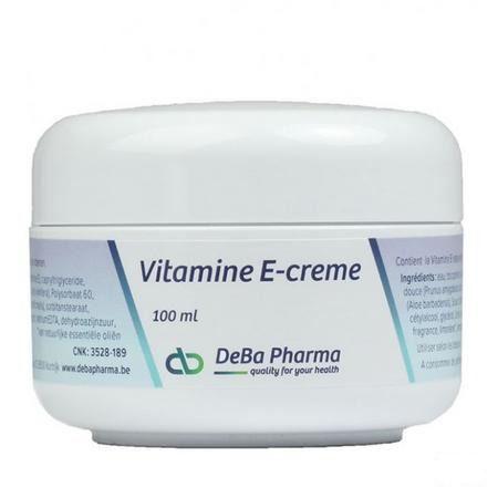 Vitamine E Creme 100 ml  -  Deba Pharma