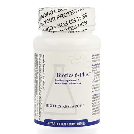 Biotics 6-Plus 90 tabletten  -  Energetica Natura