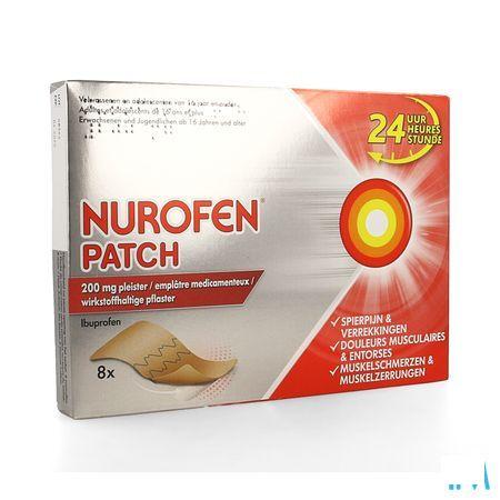 Nurofen Patch 200 mg Emplatre 8