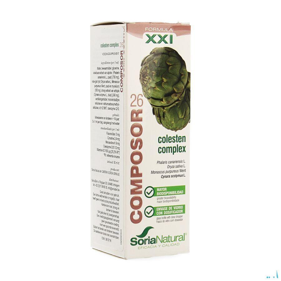 Soria Composor 26 Colesten Complex Xxi 50 ml  -  Soria Bel