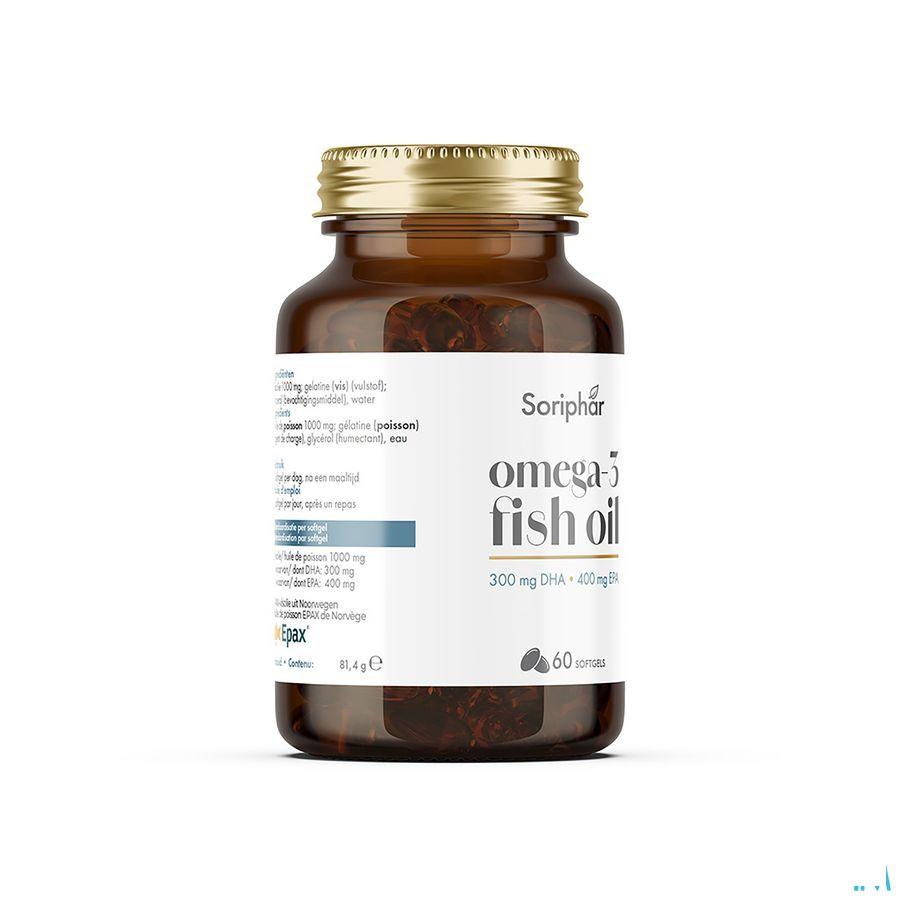 Soria Omega-3 Visolie 1000 mg Epax Softgels 60  -  Soria Bel