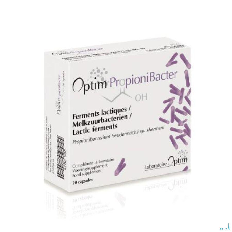 Optim Propionibacter Fermant Lactique Caps 20  -  Bionoto