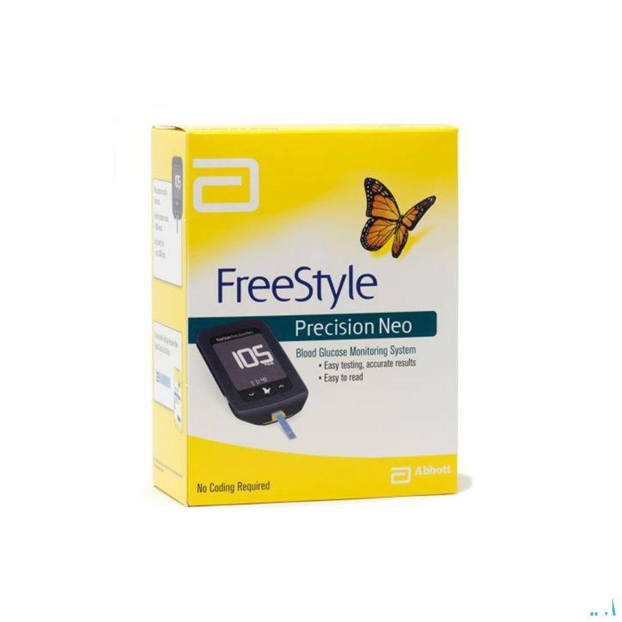 Freestyle Precision Neo Glucometer + 10 Teststrips  -  Abbott