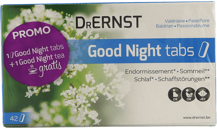 Dr Ernst Good Night Comprimes Comprimes 42 + sach 20  -  Tilman