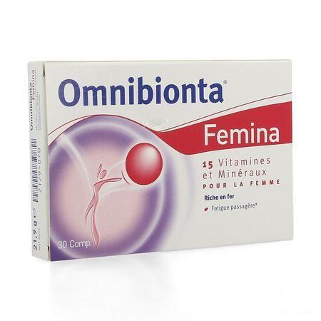 Omnibionta Femina Comprimes 30