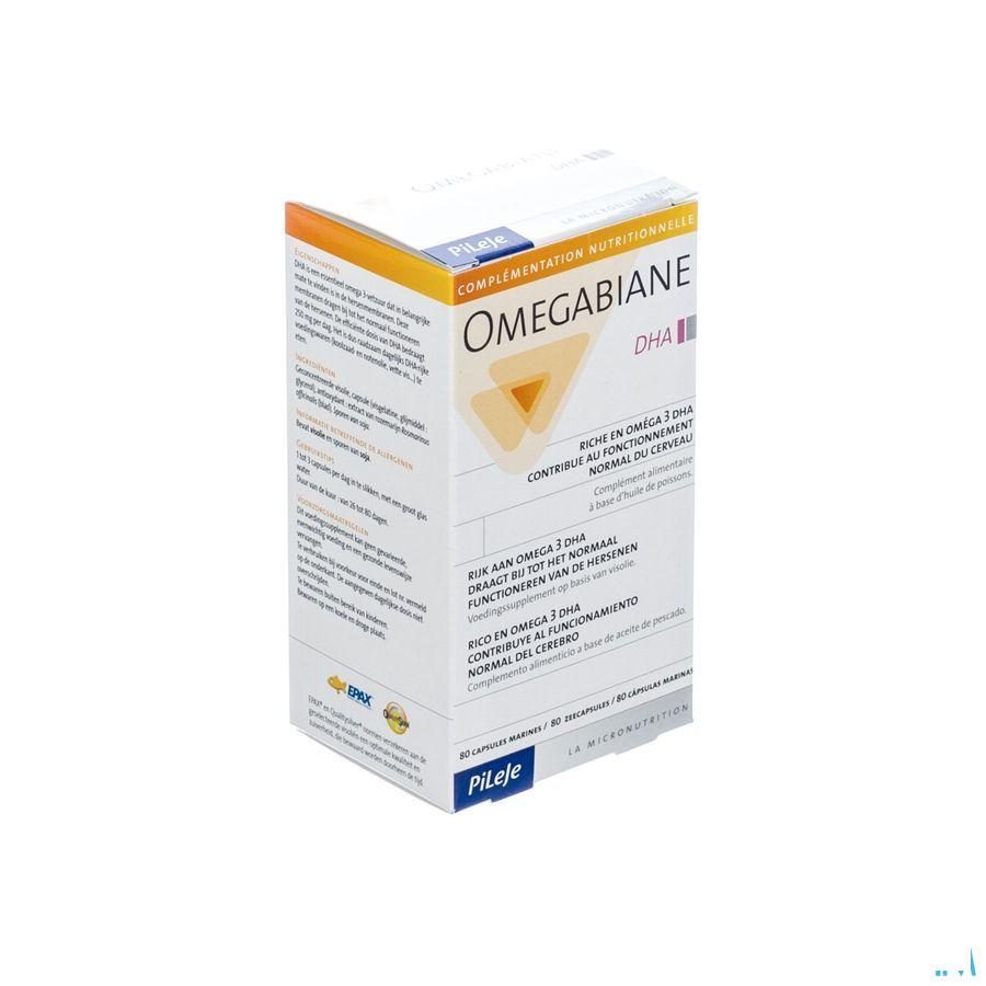 Omegabiane Dha Capsule 80  -  Pileje