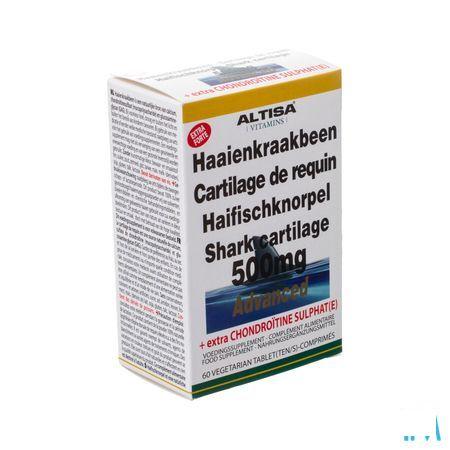 Altisa Haaienkraakbeen 500 mg Tabletten 60  -  Dieximport