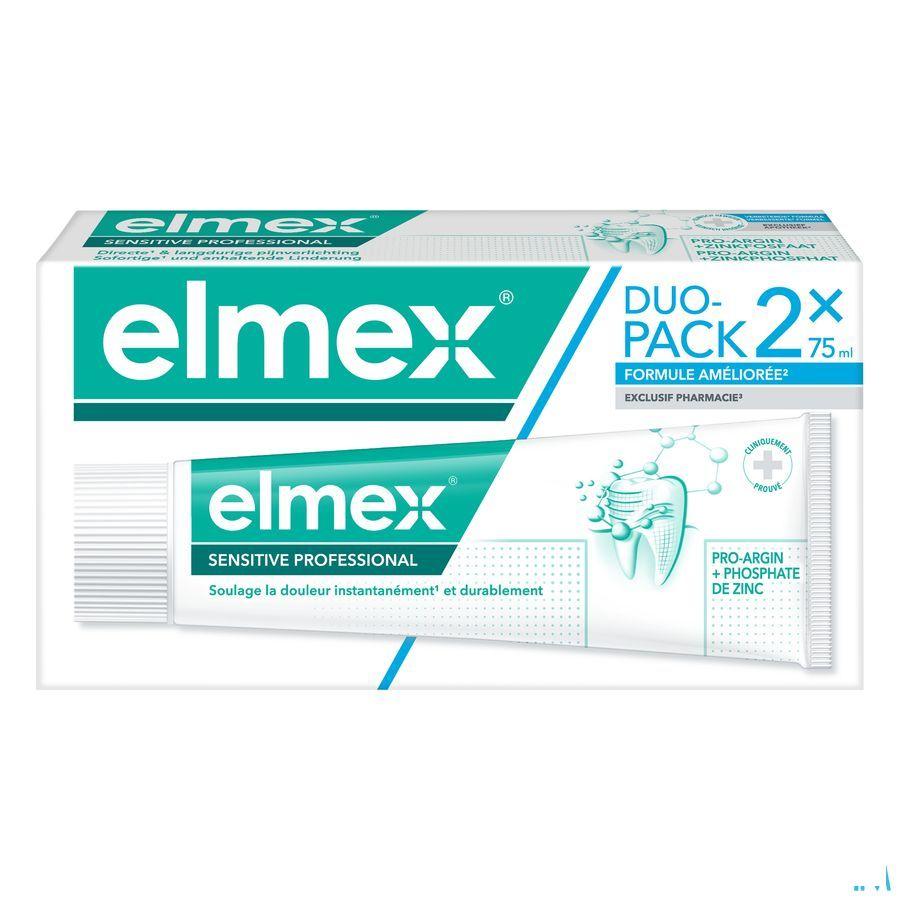 Elmex Sensitive Professional Dentifrice Tube2X75 ml