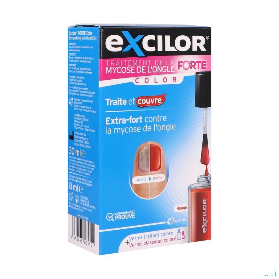 Excilor Forte Color Red Schimmelnagel 30 ml+Vao 8 ml