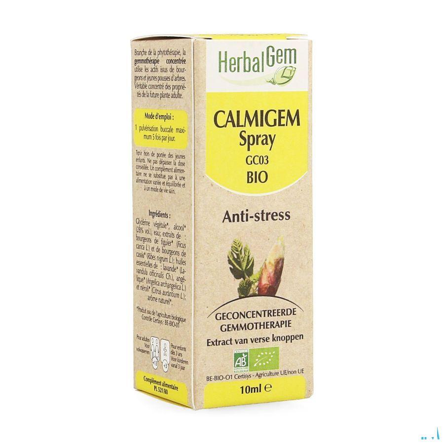 Herbalgem Calmigem Relaxerend Complex Spray 10 ml  -  Herbalgem