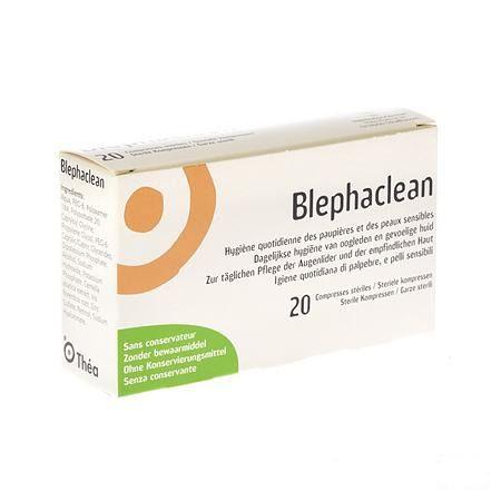 Blephaclean Reinigingsdoekjes Geimpreg.oogleden 20 