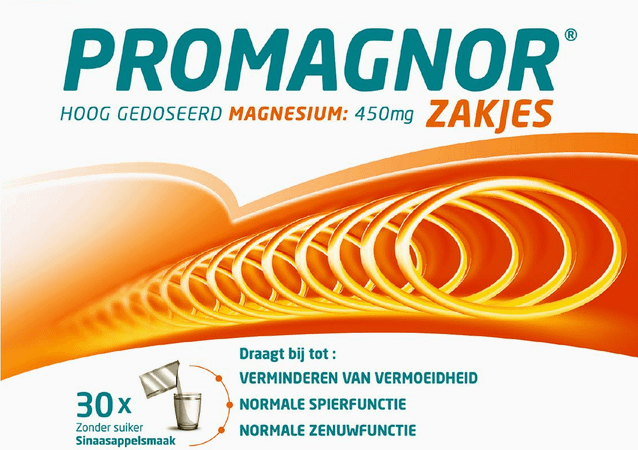 Promagnor Sach - Zakje 30 X 450 mg