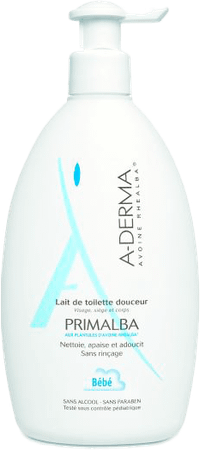 Aderma Primalba Rein.melk Gelaat-lichaam Baby500 ml  -  Aderma