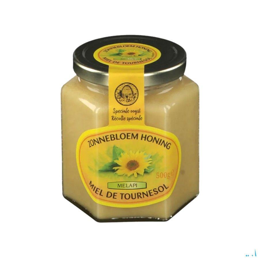 Melapi Honing Zonnebloem Zacht 500 gr 5536  -  Revogan