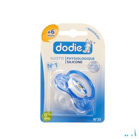 Dodie Fopspeen Fysio Super Baby 2lftd Sil. Ring