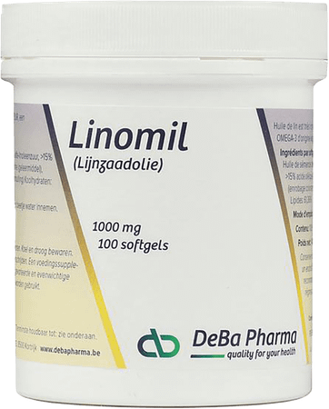 Linomil + Vit E 10Mg Softgels 100 Deba