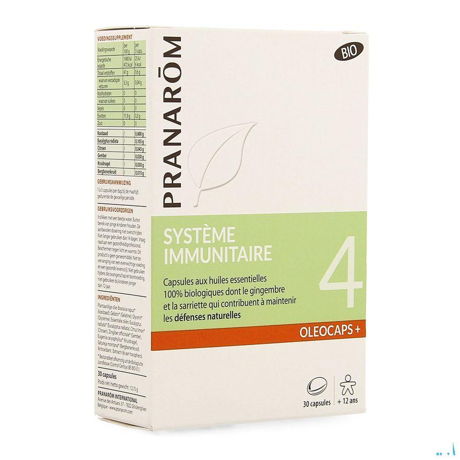 OleoCapsule + Bio 4 Weerstand Capsule 30  -  Pranarom
