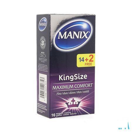 Manix King Size Condoms 14 +2