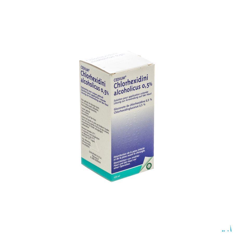 Cedium Chlorhexidini Gluc. Alc 0,5 % 125 ml