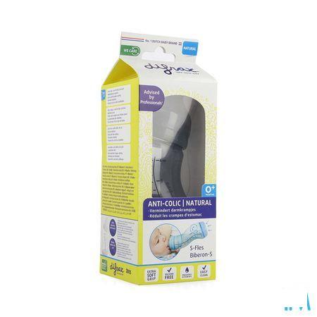 Difrax S-Fles Natural Blauw-Grijs 170 ml