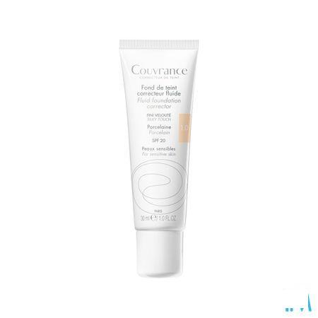 Avene Couvrance Fdt Correct. Fluide 1 Porcel. 30 ml  -  Avene