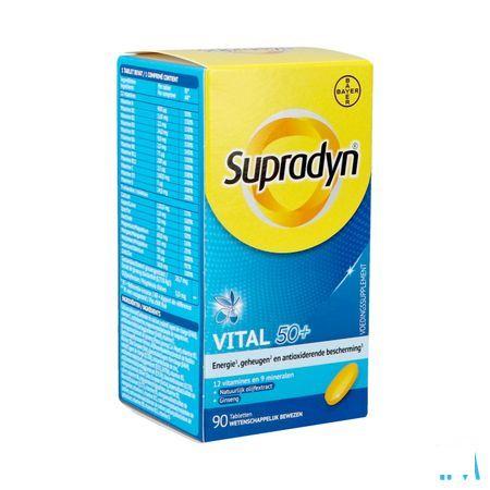 Supradyn Vital 50 + Filmomhulde tabl 90