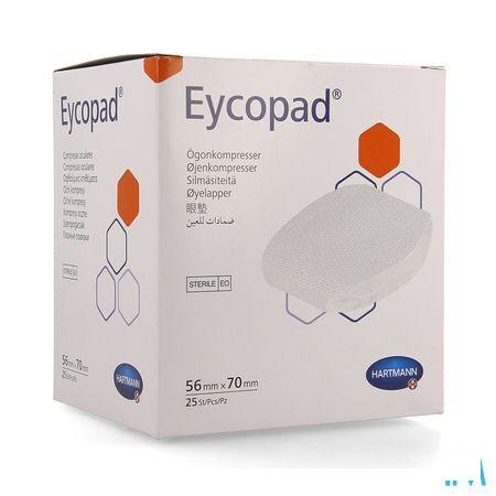 Eycopad Kompres Steriel 56X70Mm 25 4155408  -  Hartmann