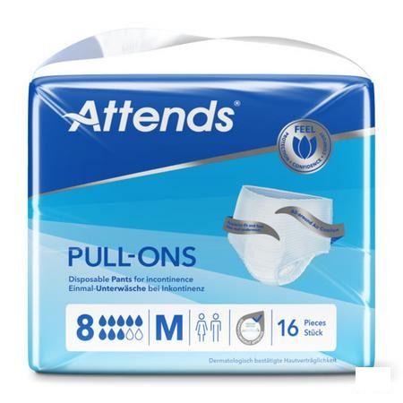 Attends Pull-Ons 8M 1X16  -  Attends